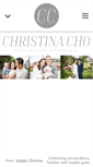 Mobile Screenshot of christinacho.com